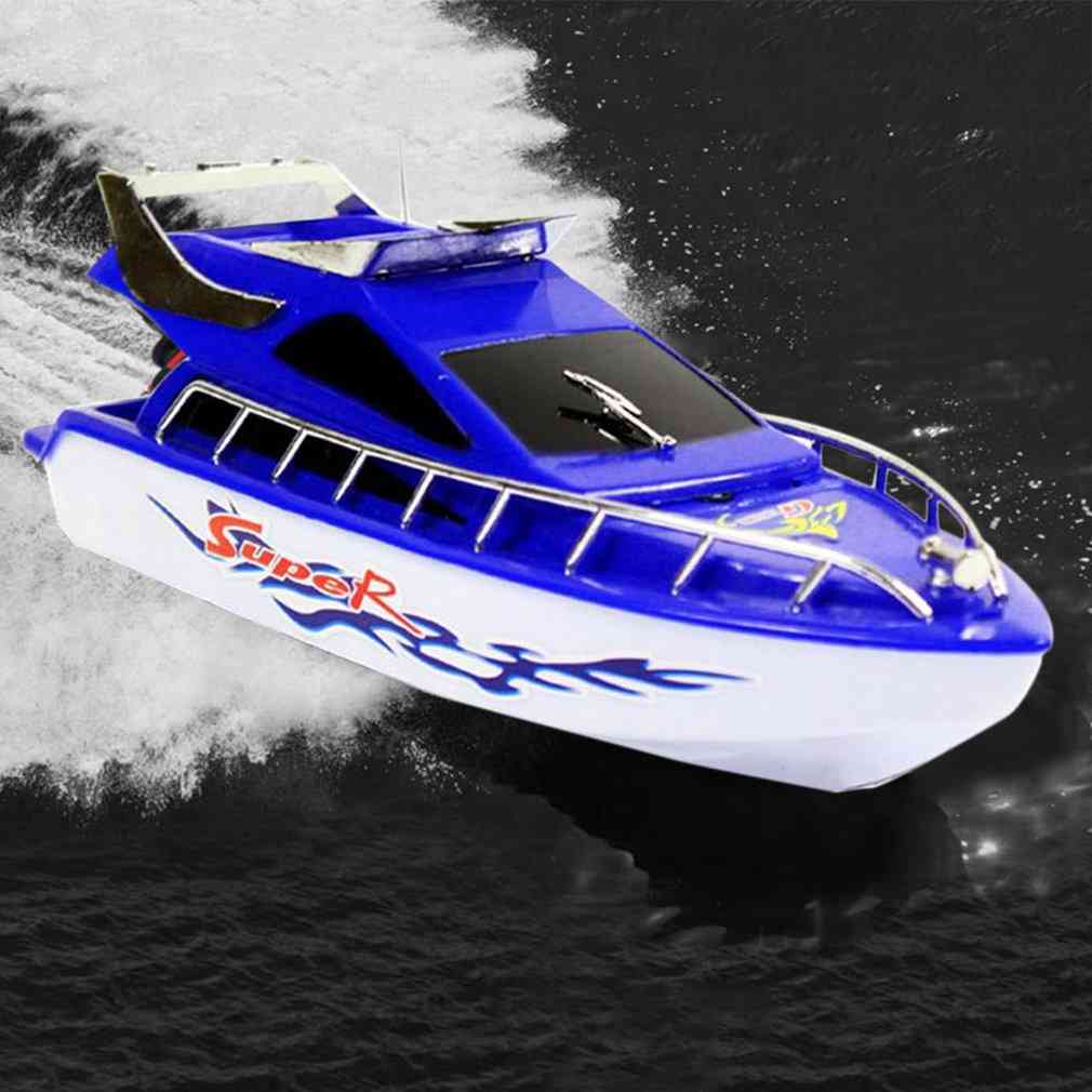 Rc speedboot super mini elektrische afstandsbediening hogesnelheidsboot, 4ch 20m afstand schip rc boot spel- speelgoed kinderen