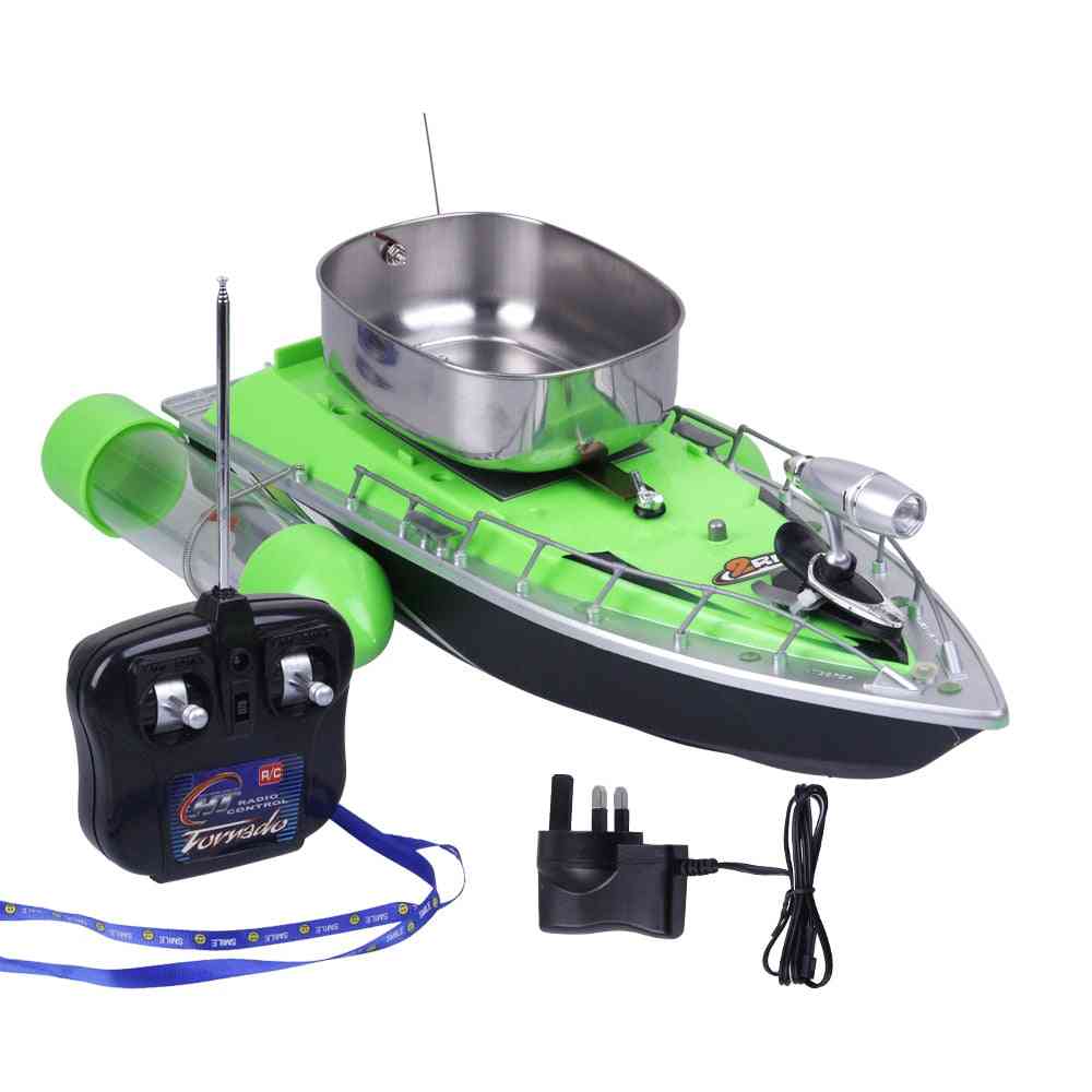 Electric Wireless, Remote Control Fishing Bait Boats With Charger- Kid's