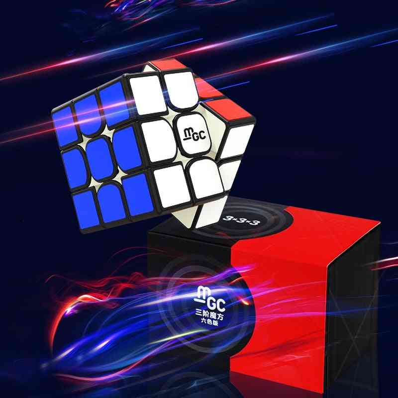 Cubo magico elite cubing speed gan, air professional magic cube puzzle magnetico