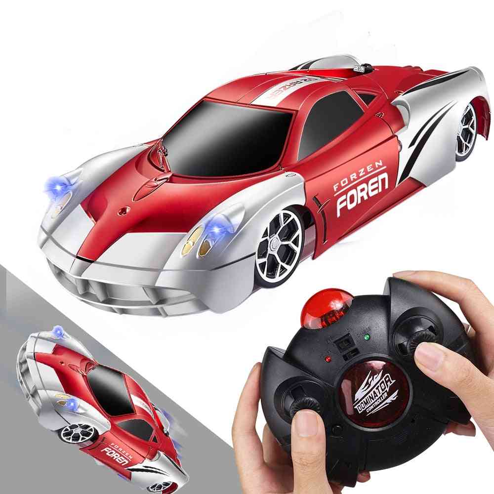 Muurklimmen afstandsbediening raceauto, klim roterend stuntspeelgoed - cadeau voor kinderen