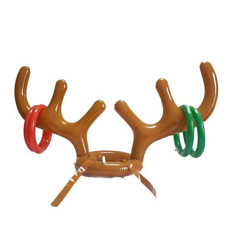 Reindeer Antler Hat-ring Toss For Christmas/holiday-party