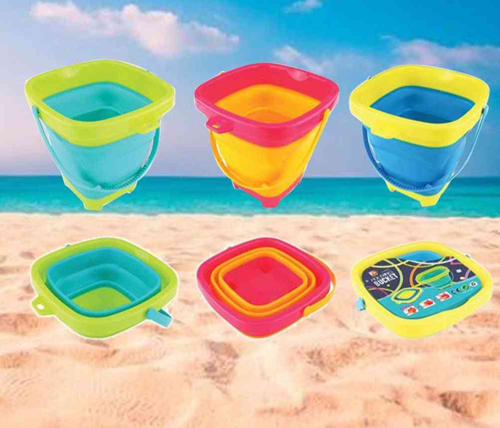 Foldable Pail Buckets- Multi Purpose Fishing Tub