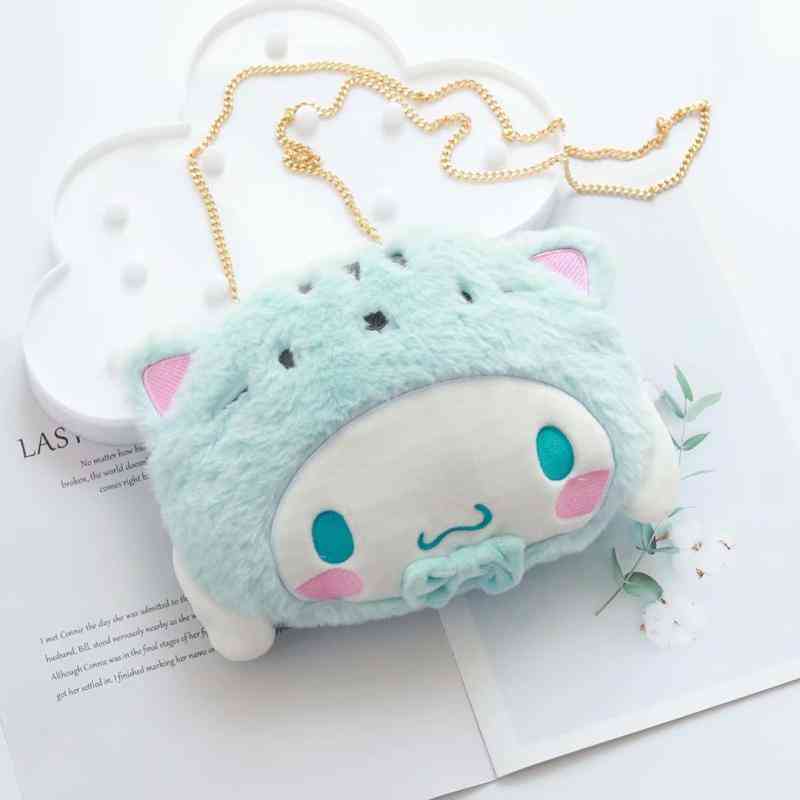 Lovely Cute Cinnamoroll/pudding/melody/kitty Design Side Sling Bag For Gils