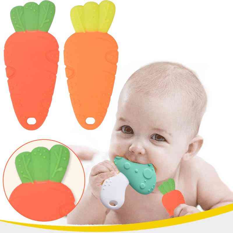 Food Grade Silicon Teething Chewing Sticks For Babies Oral Care