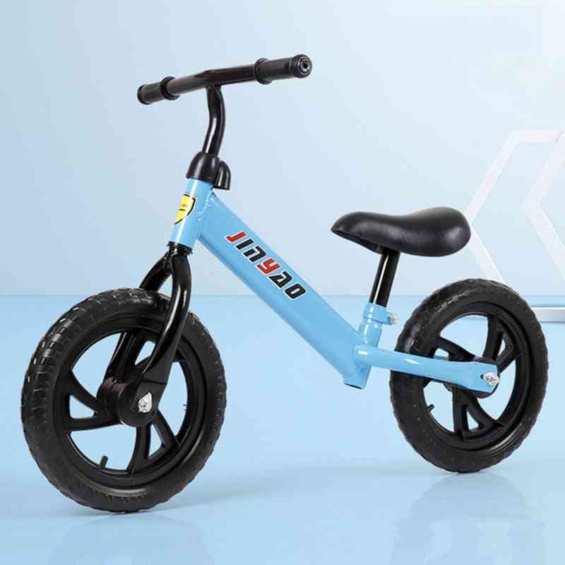 Balansesykkel uten pedaler, høydejusterbar sykkel, scooter med 360 ° dreibart styr for barn