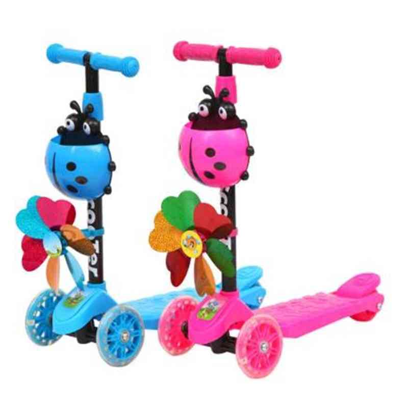Children's 3 In 1 Balance Bicycle, Ride On Kick Tricycle Scooter
