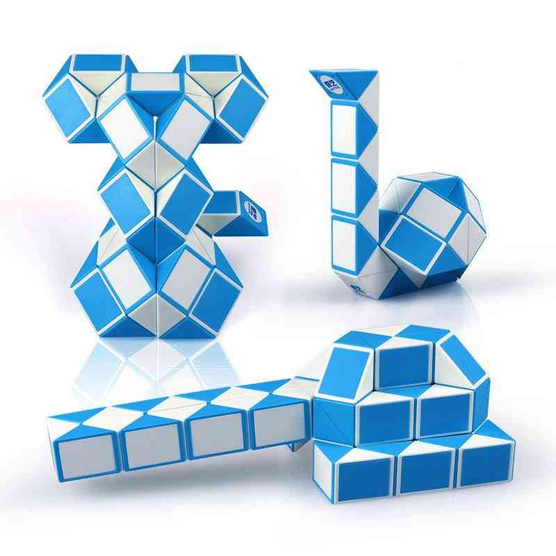 24/36 Segment, Snake Twist Cubes Puzzle For