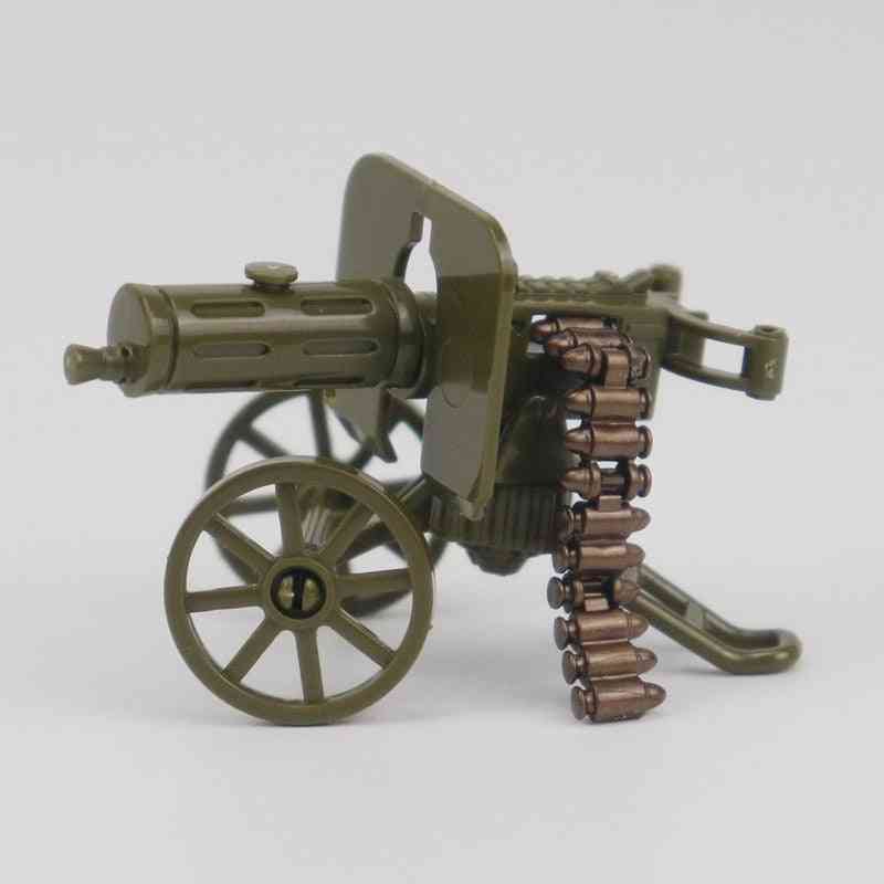World War 2- Heavy Cannon With Bullet Toy