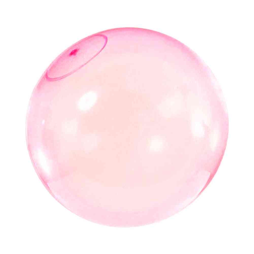 Bola de burbujas duradera inflable, increíble súper wubble resistente al desgarro al aire libre
