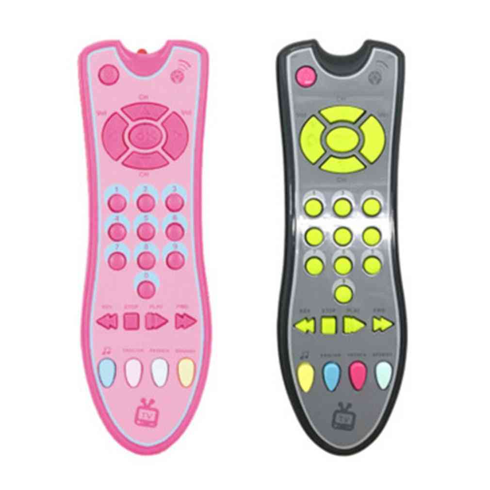 Colorful Electric Tv Remote Control Shaped-musical Mobile Toy