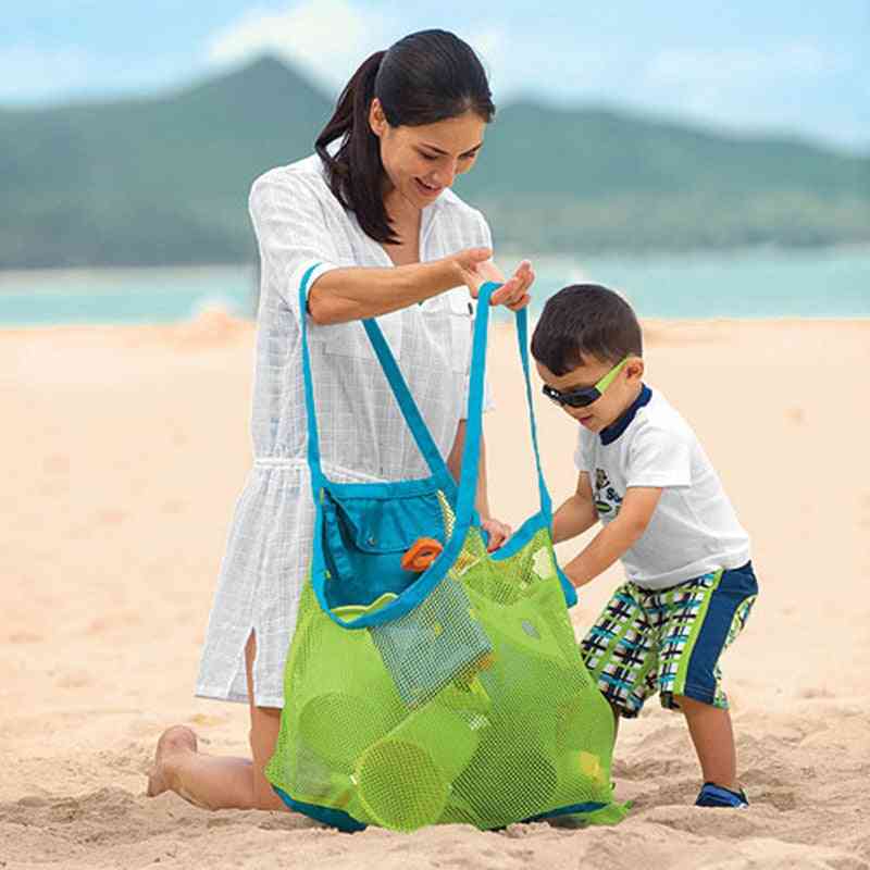 Large Folding Net Bag, Handbag Outdoor Beach Tool
