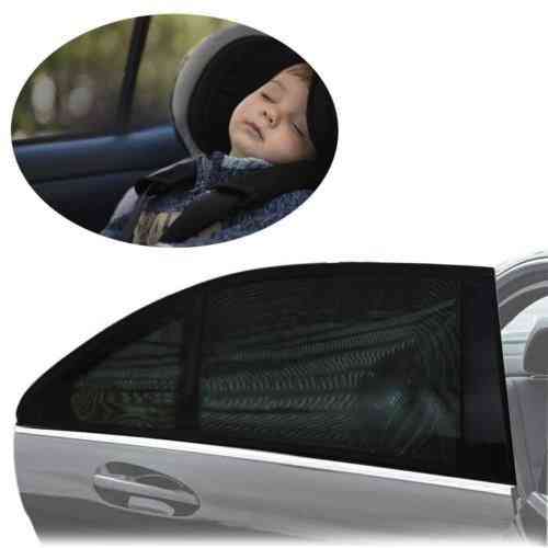 Double Mesh Sunshade Protector For Car Rear Window