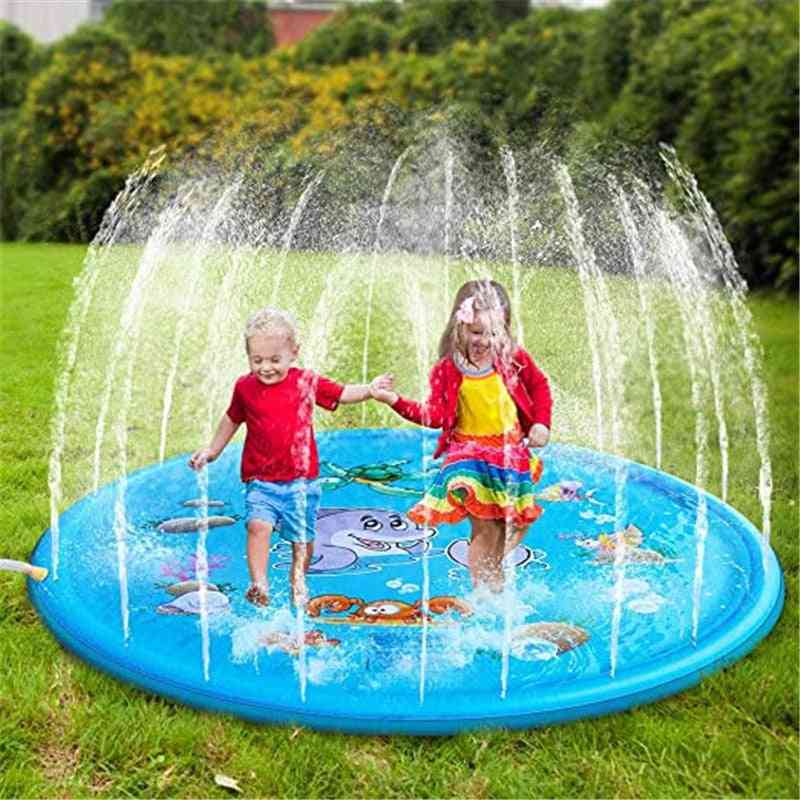 Inflatable Sprinkle Splash Water Play Mat, Pads -garden Spray
