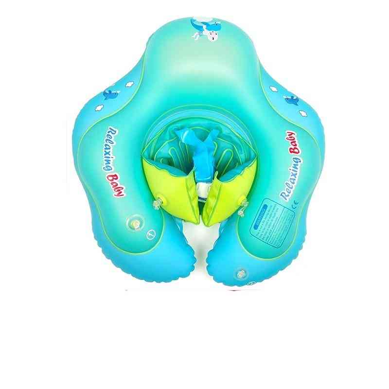Uppblåsbar simring cirkel för barn nyfödda pool badhjul / armring