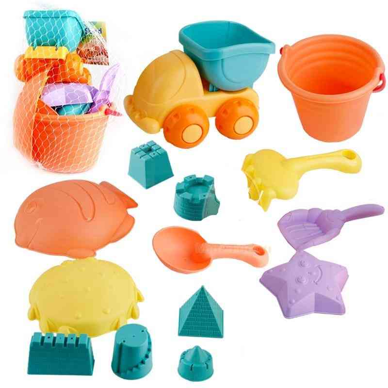 Summer Silicone Soft Baby Beach Set, Water Game