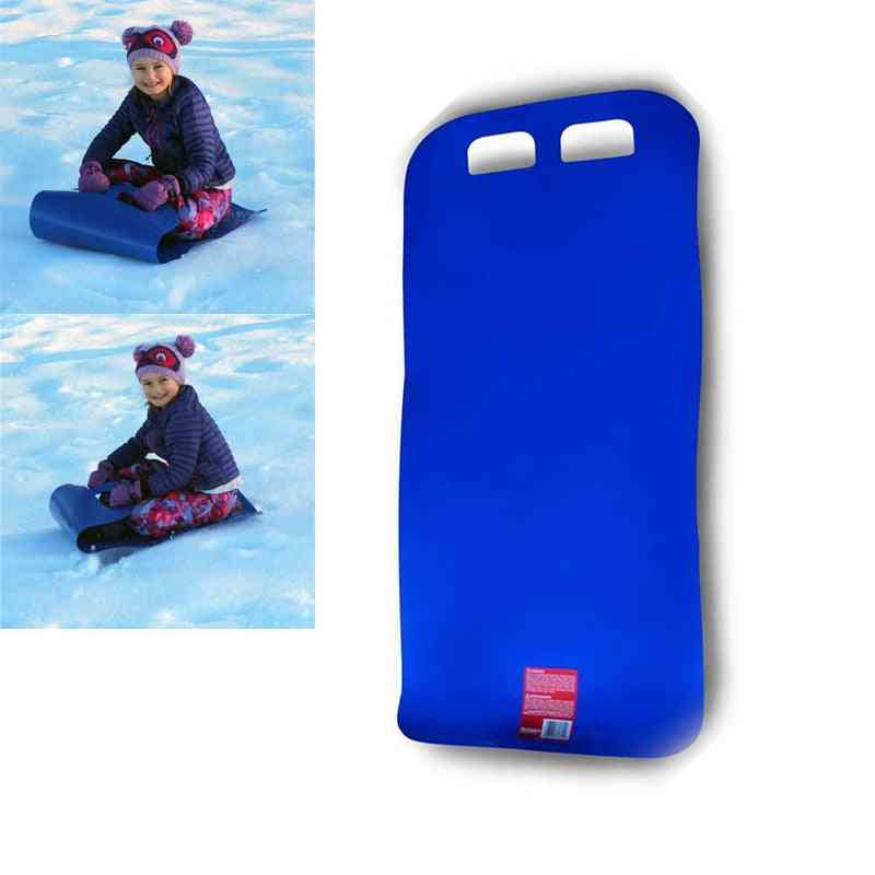 Portable Folding Sled Carpet-roll Up Snowboard