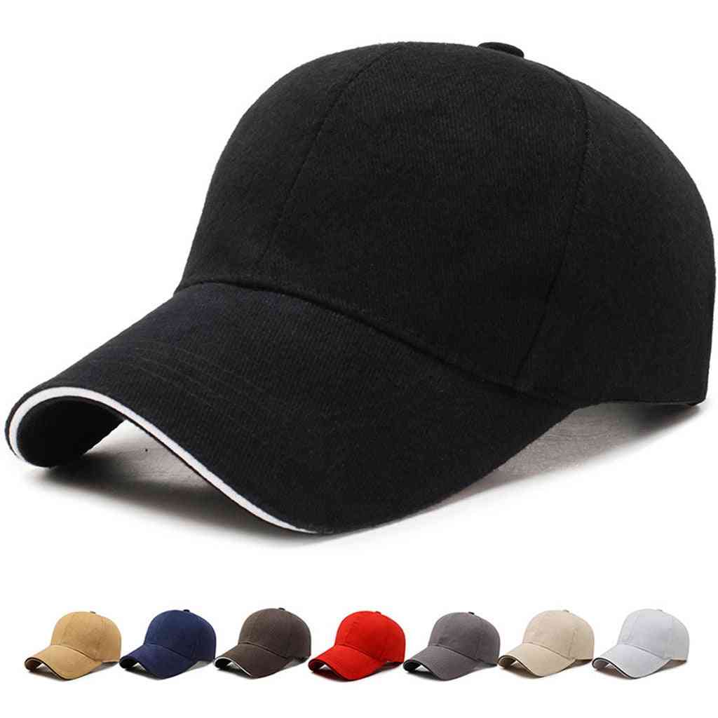 Solid Color Baseball Snapback Caps For Male/female