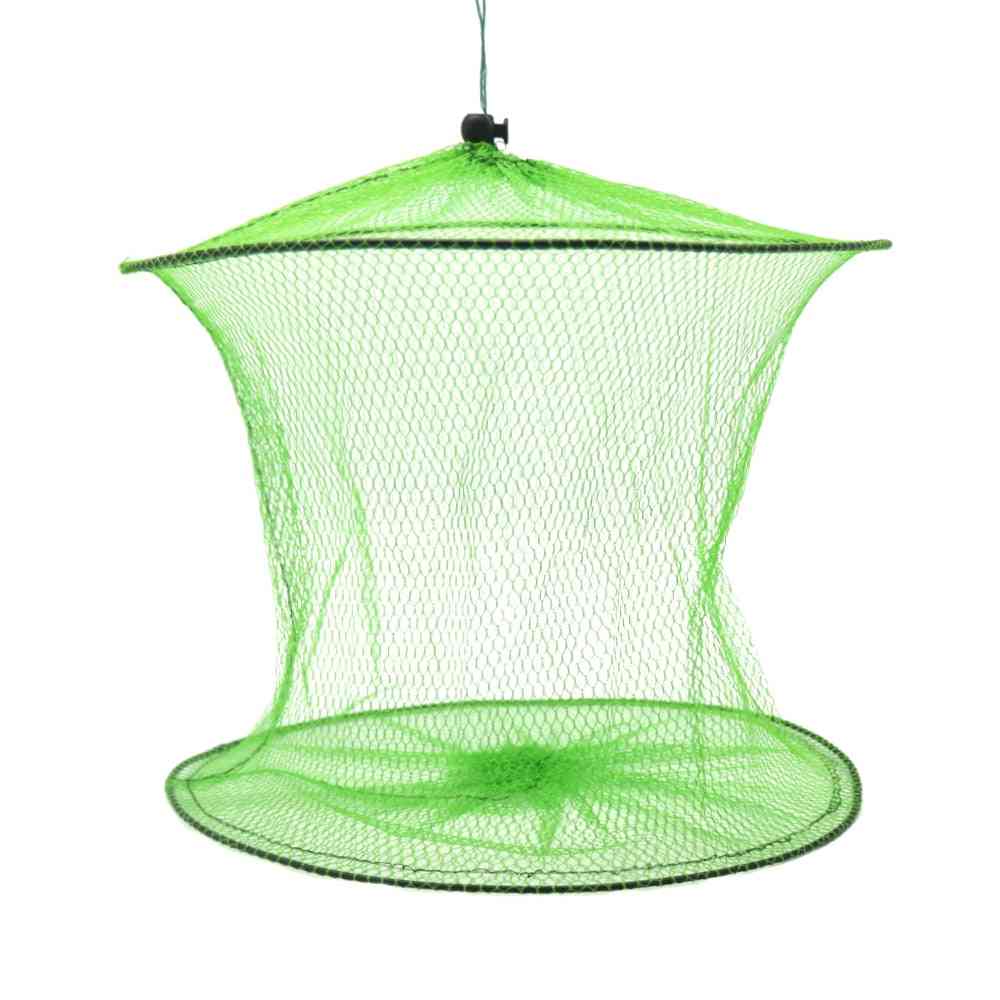 Portable And Foldable Fishing Net- Cage Trap