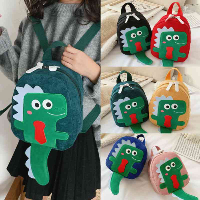 Dojenčad i slatki ruksak od dinosaura, ramena predškolska torba