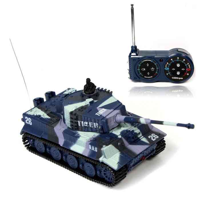Rc Tiger Tank, 14 Ch 1:72 Remote Control Simulated Panzer