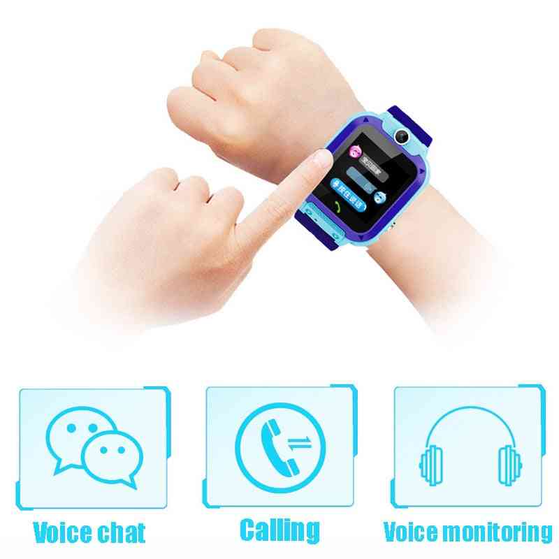 2g Smart Watch, Ip67 Sos Anti-lost Lbs Location Tracker Watches Toy