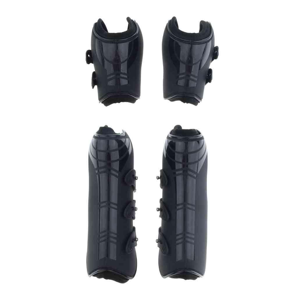 Open Front And Hind Horse Leg Boots-protective Gear