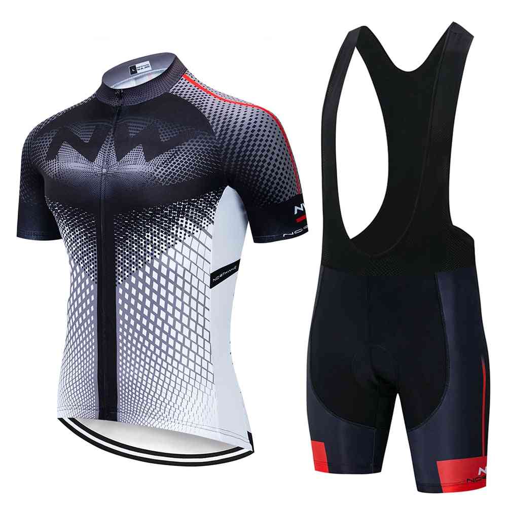 3d Cut And Breathable Cycling Jersey  Set-sportwear Clothing Suit