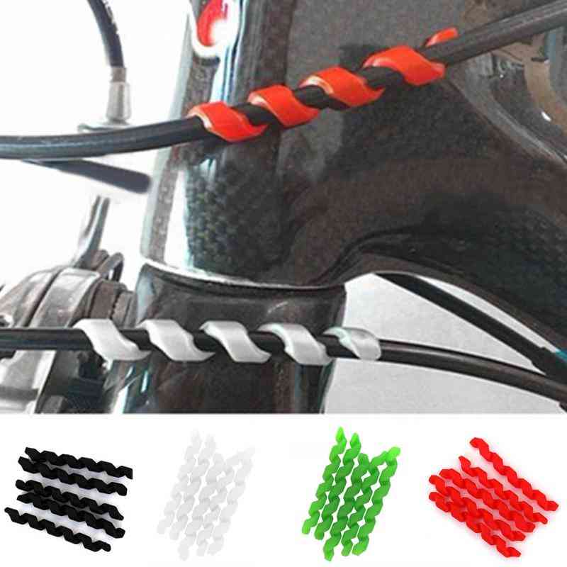 Protector de goma de carcasa antifricción de cable de freno de bicicleta, tubos de protección de envoltura de cuadro de bicicleta