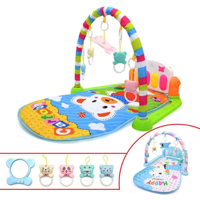 Toys Music Play Mat -kid‘s Puzzle Carpet With Piano Keyboard
