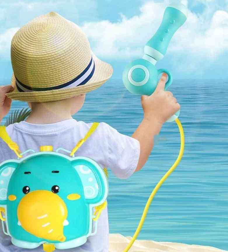 Rygsæk vandpistol legetøjssprøjte til børn - børn sommerferie swimmingpool fest favoriserer spillegetøj