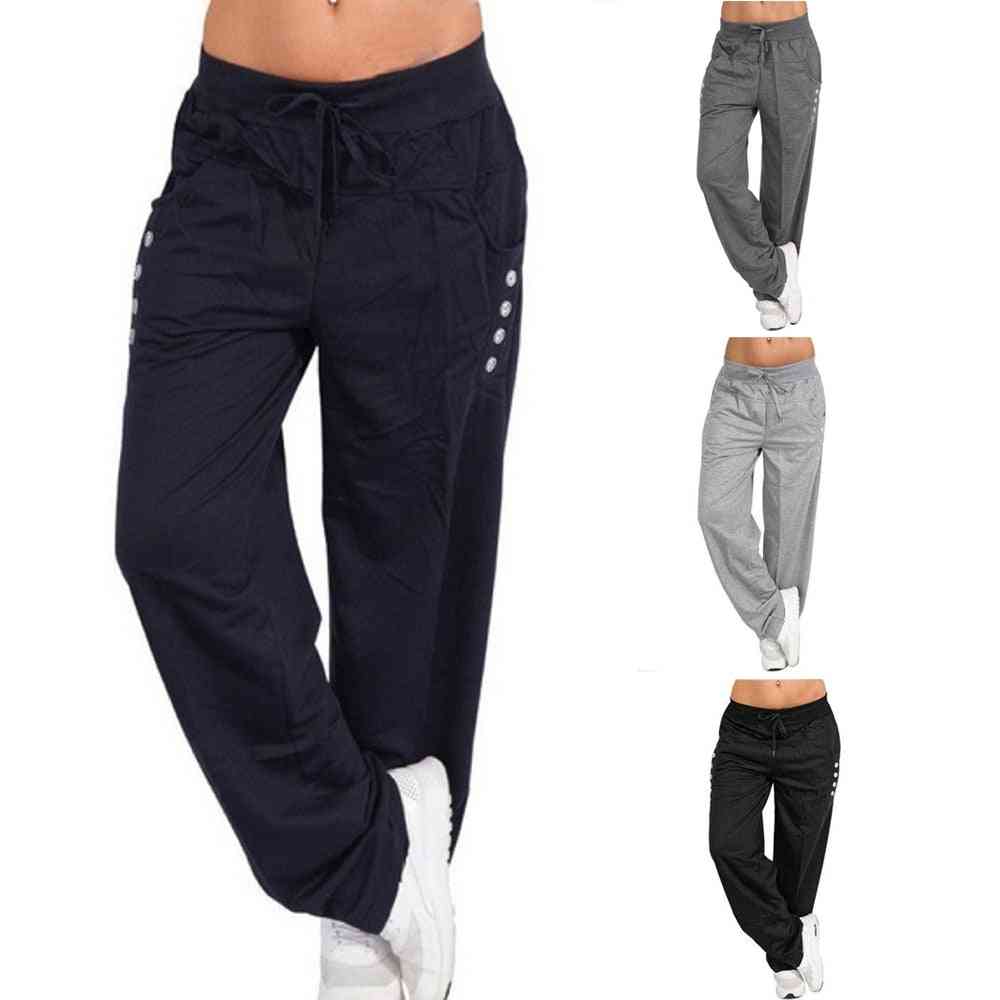 Loose Sportswear Trousers With Drawstring