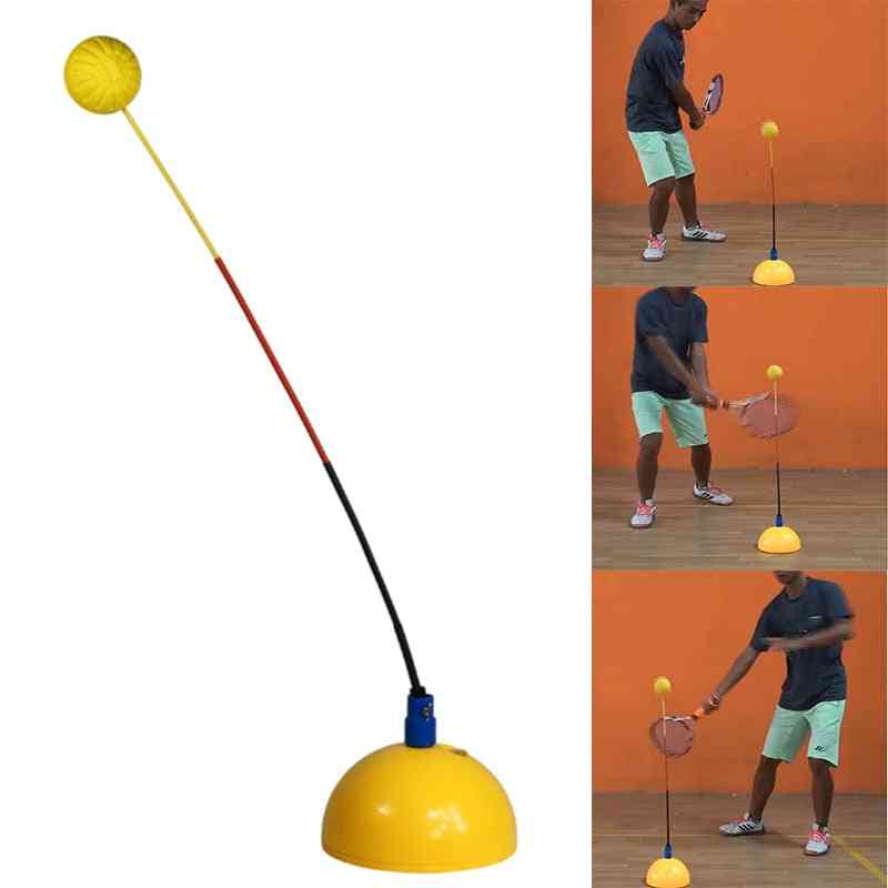 Portable Tennis Practice, Professional Stereotype Swing Ball Machine For Beginners