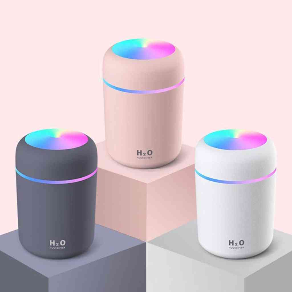Ultrasonic Essential Oil Diffuser With Colorful Lamp