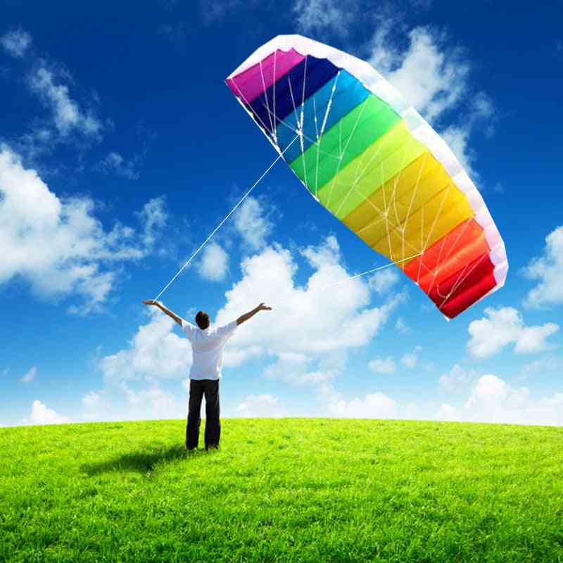Dual-line Rainbow Parafoil Kite
