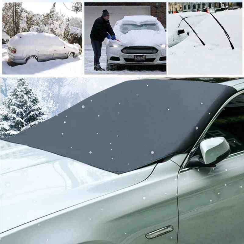 Automobile Magnetic Sunshade Cover, Car Windshield  Waterproof Protector