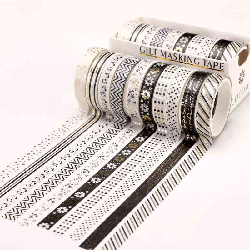 Dekorativt selvklebende klistremerkebånd (8mm * 2m)