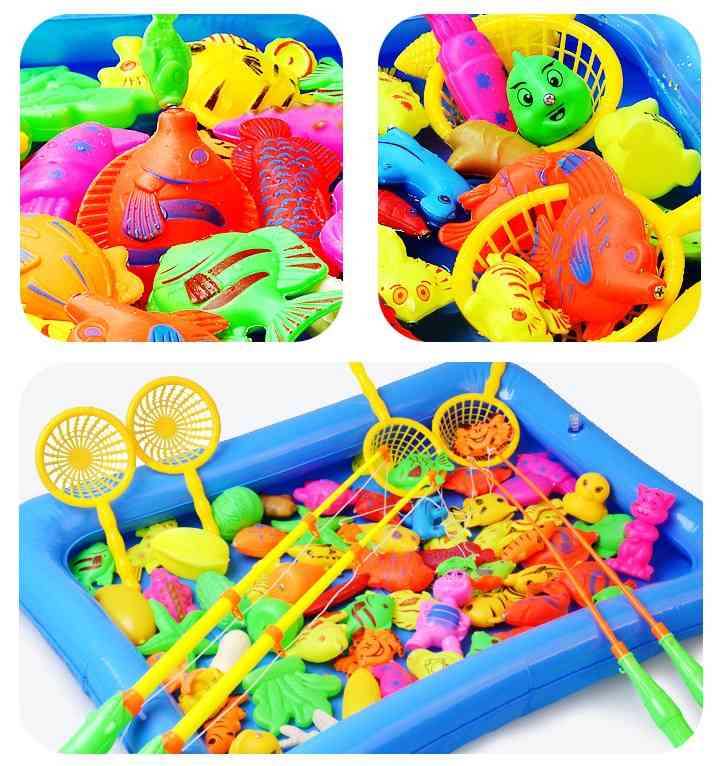 Magnetic Parent-child Interactive Fishing- Pool Water Bath