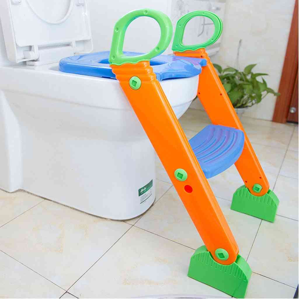 Kids Potty Training Seat With Step Stool Ladder For Child Toddler Toilet Chair