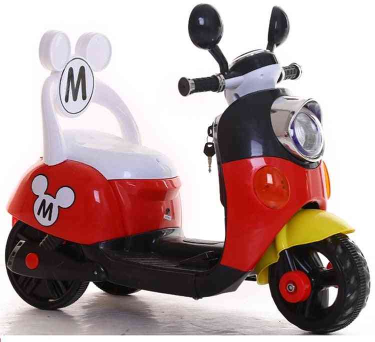 Mickey Ride On Electric Toy Motorcycle For 1-5 Years Old Baby