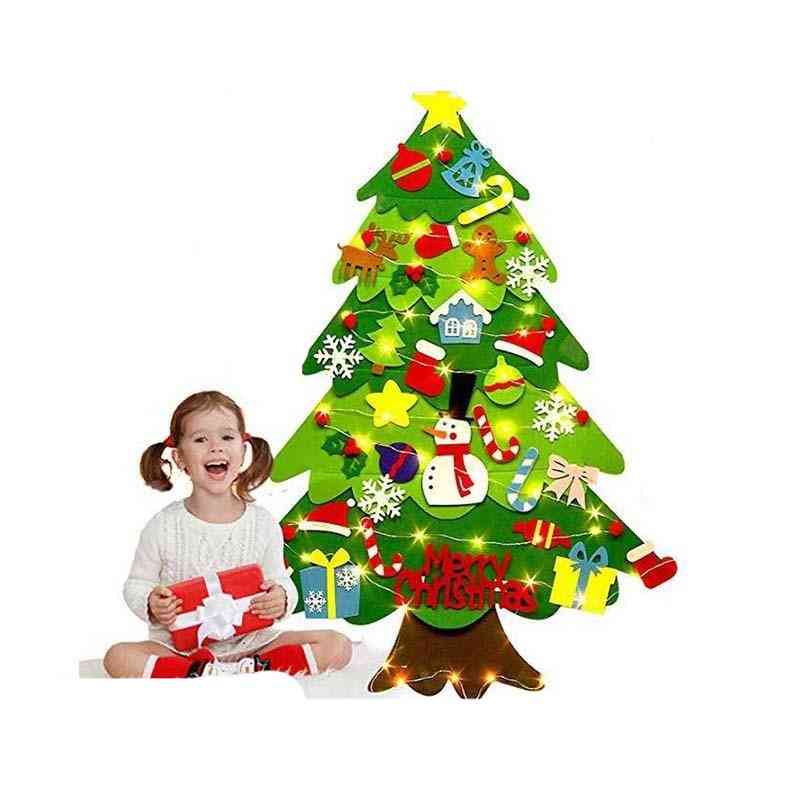 Christmas Tree Hanging Accessories Along With Light Line