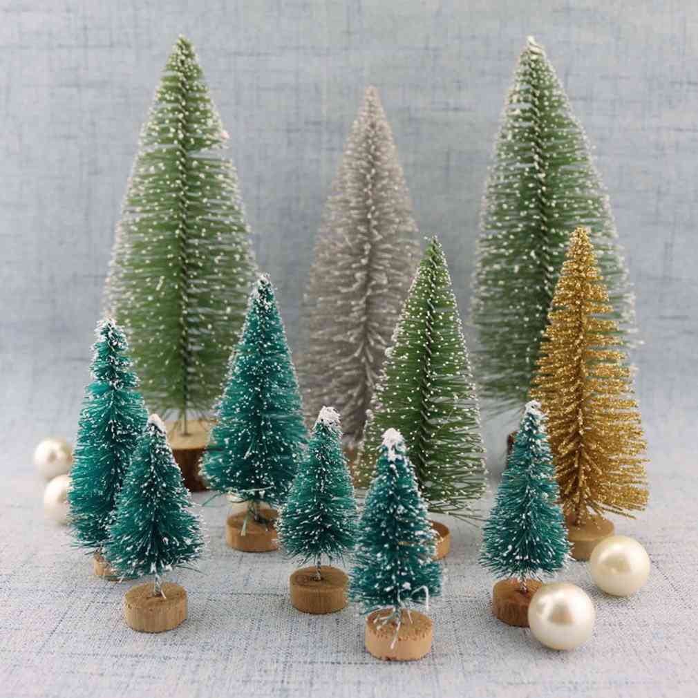 Mini božićno drvce, ukrasi za stol ukrasi
