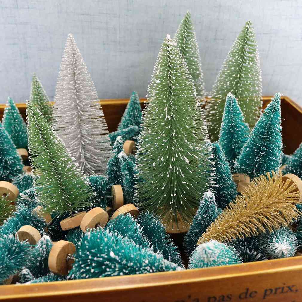 Mini décorations de table ornements d'arbre de noël