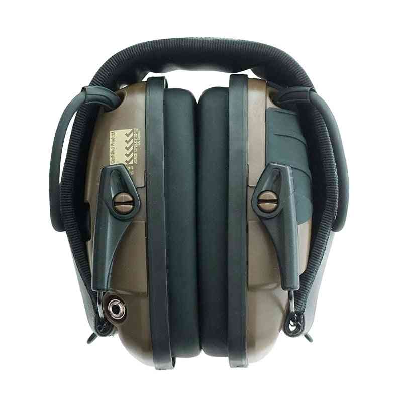 Cache-oreilles électroniques de réduction du bruit chasse en plein air, tir, écouteurs tactiques