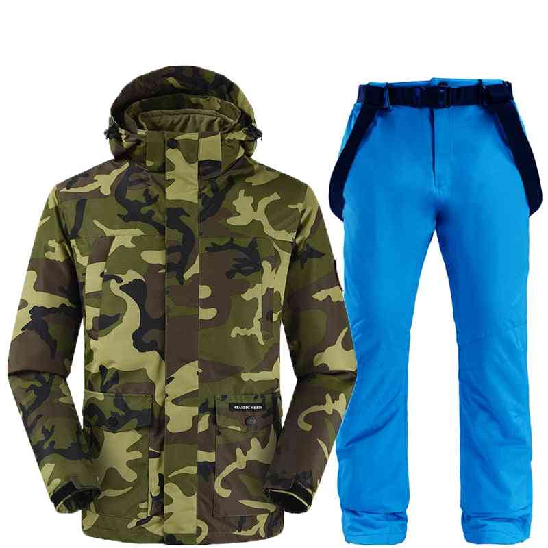 Jaquetas e calças femininas com kits de snowboard, roupas de inverno impermeáveis muito quentes