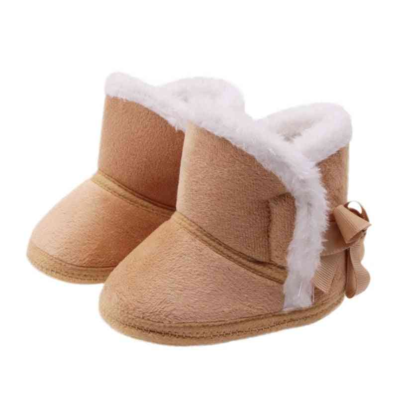 Talvella lämmin vauva saappaat - tyttöjen kengät turkis lumi lämmin saappaat lapset