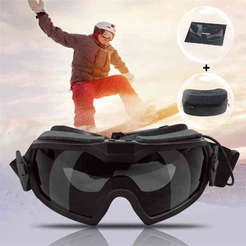 Anti-dust, Eye Protection Enhance Goggles, Equipped With Miniature Fan Device