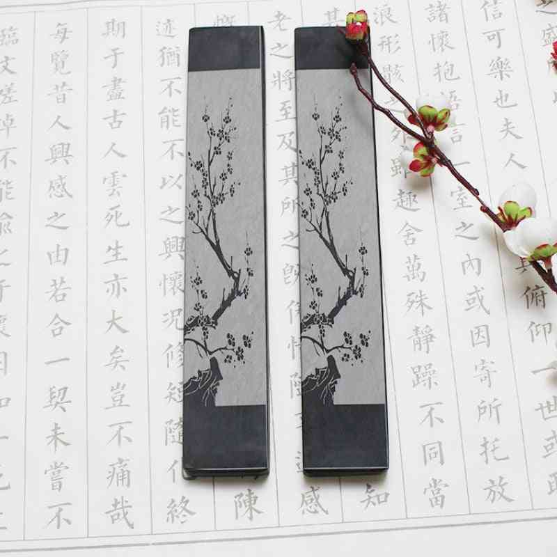 Kinesisk kalligrafi specialsten papirvægt, klassisk natursten papirvægt