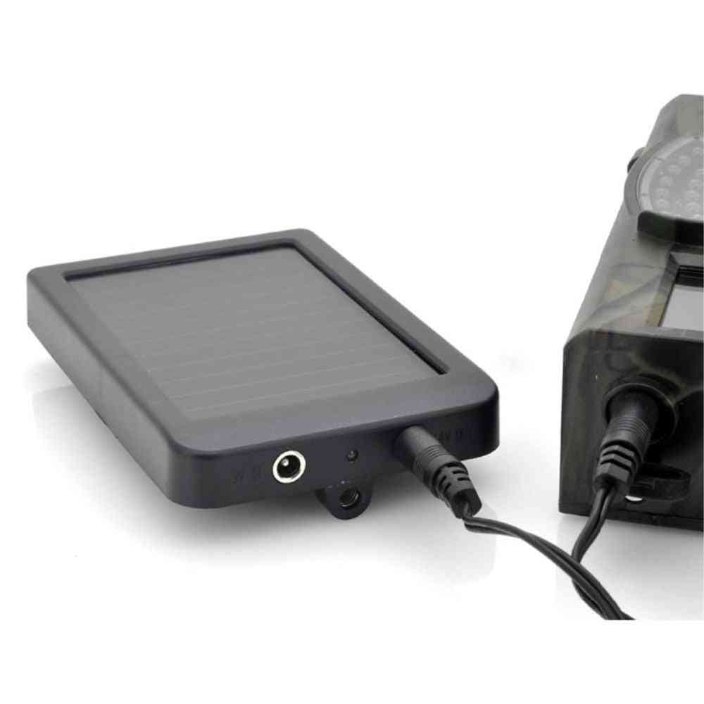 Lovecká hra na fotopasce, nabíječka solárního panelu pro baterii fotoaparátu, externí napájení pro divokou stezku