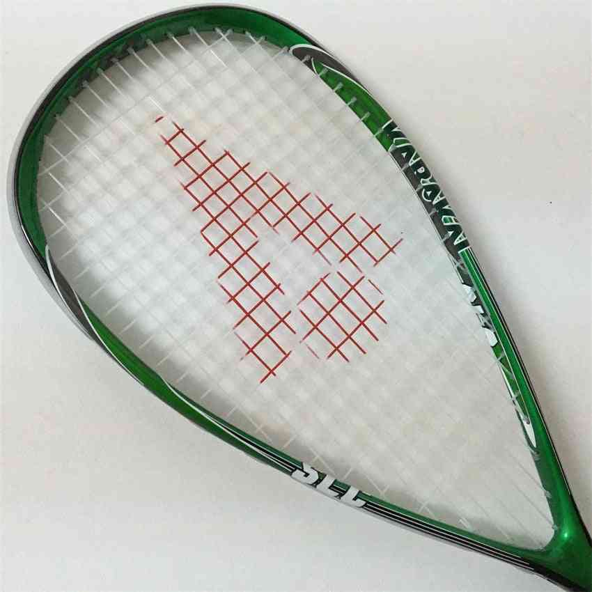 Raqueta de squash muy ligera de fibra de carbono