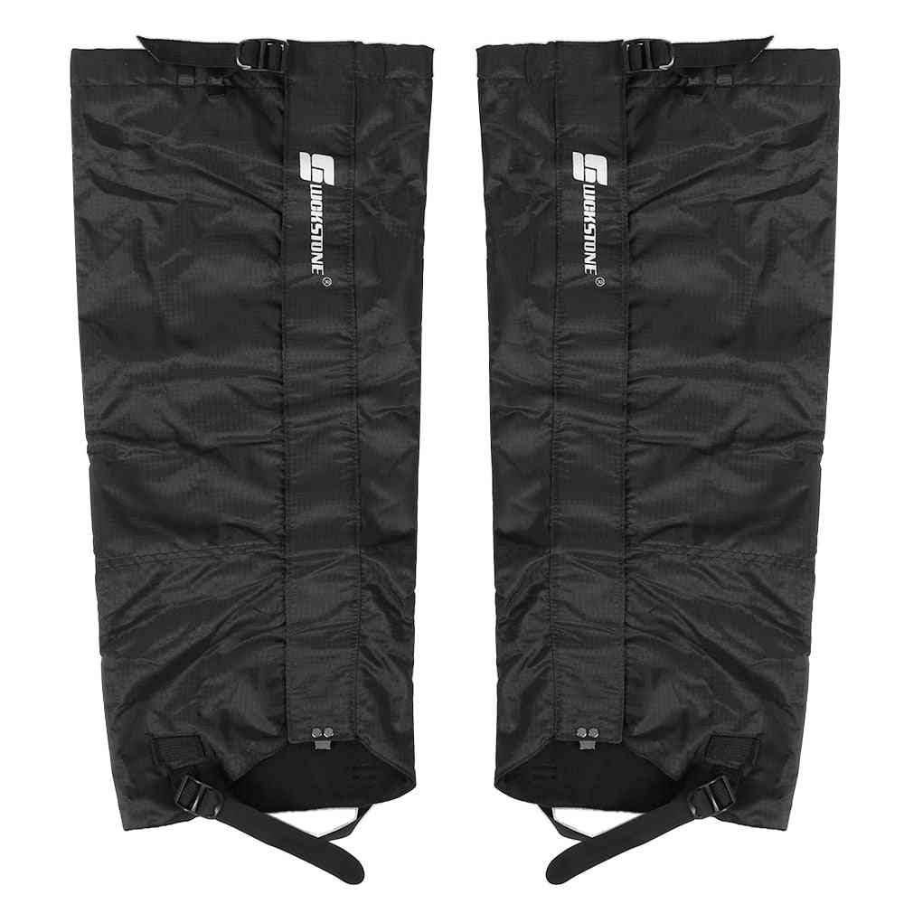 Long Gaiters Thermal Water-resistant Legs Protection Cover Skiing Snowboarding Winter Boots